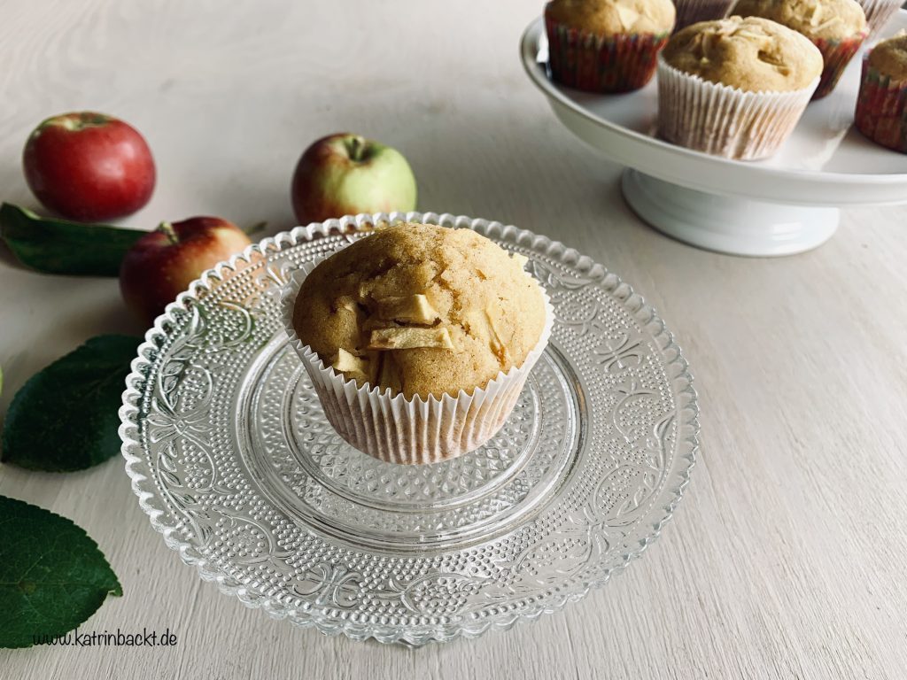glutenfreie Apfel-Zimt-Muffins | katrin-backt