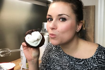 Schokoladige Cupcakes für Sarah Tkotsch